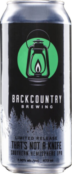 Backcountry Brewing That's Not a Knife