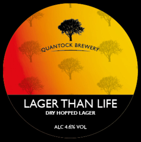 Quantock Brewery Lager Than Life