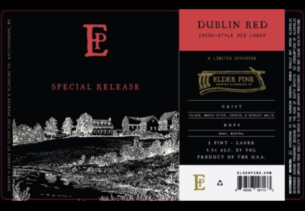 Elder Pine Brewing & Blending Dublin Red