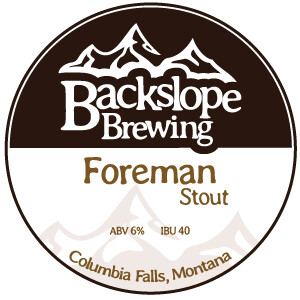 Backslope Brewing The Foreman