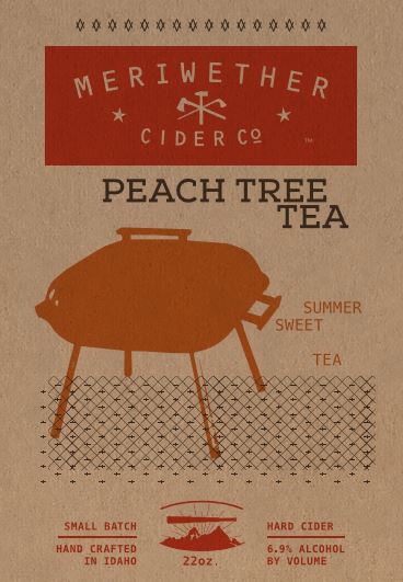 Meriwether Cider Company Peach Tea Cider