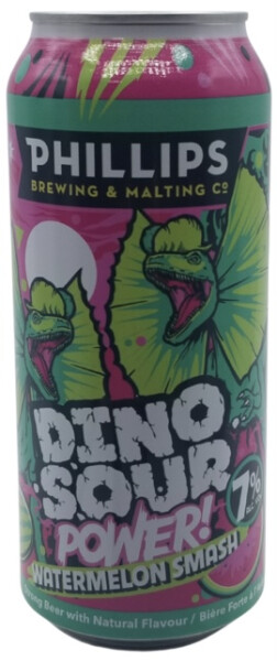 Phillips Brewing and Malting Co. Dinosour Power! Watermelon Smash