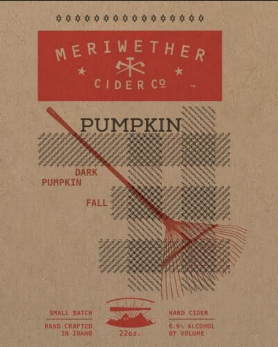 Meriwether Cider Company Pretty Pumpkin Fall