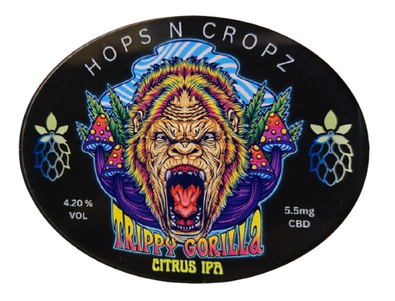 Hops n Cropz Trippy Gorilla