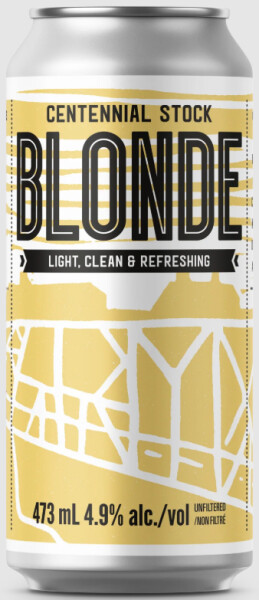 Copper Bottom Brewing Company Centennial Stock Blonde