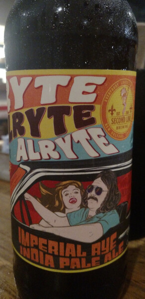 Second Line Brewing Alryte Alryte Alryte