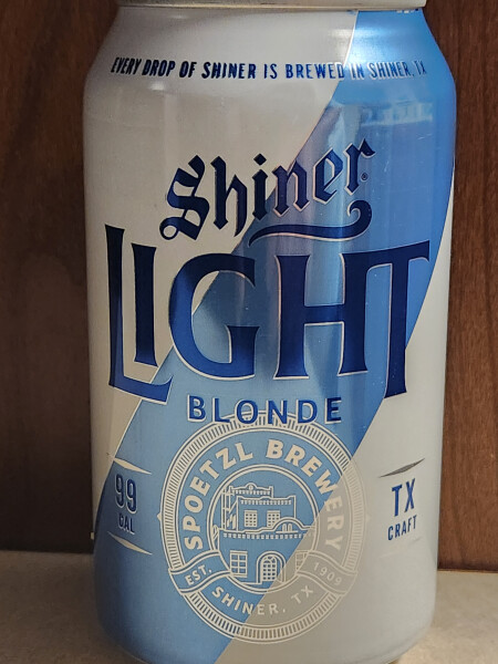Spoetzl Brewery (Shiner) Light Blonde