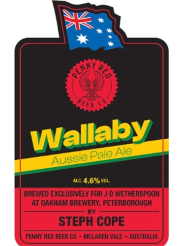 J D Wetherspoon Wallaby
