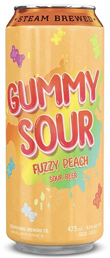 Steamworks Brewing Gummy Sour - Fuzzy Peach