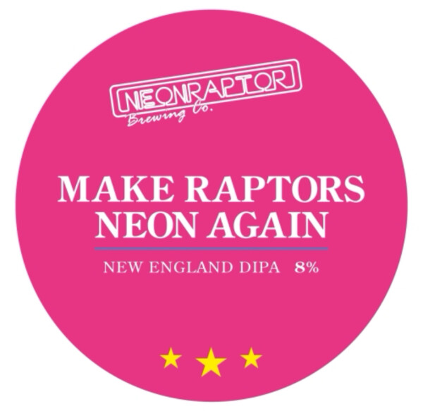 Neon Raptor Brewing Co. Make Raptors Neon Again