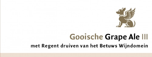 Gooische Bierbrouwerij Grape Ale III