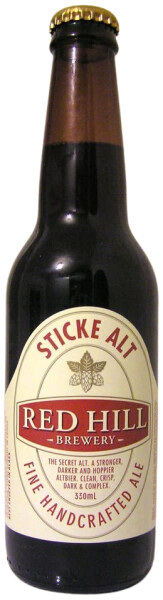 Red Hill Brewery Sticke Alt