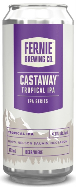 Fernie Brewing Company Castaway Tropical IPA
