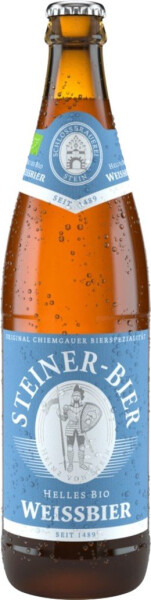 Schlossbrauerei Stein Steiner Helles Bio Weissbier
