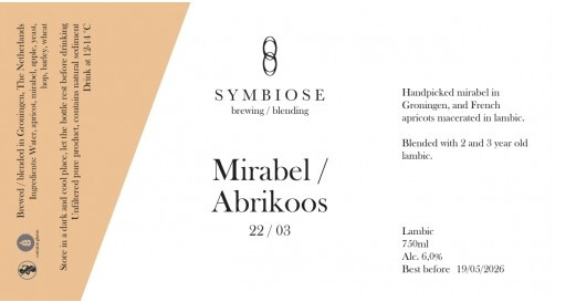 Symbiose Brewing / Blending Mirabel / Abrikoos 22/03