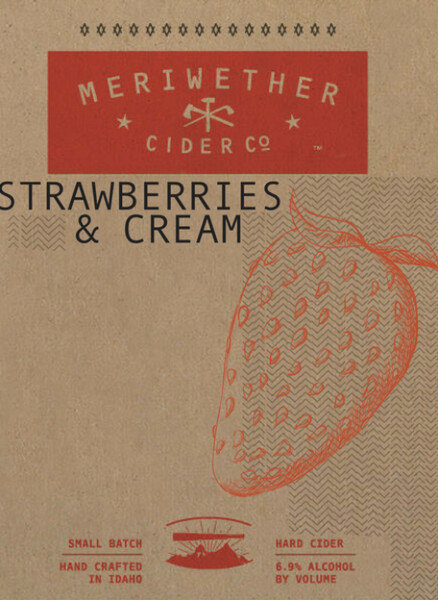 Meriwether Cider Company Strawberries and Cream