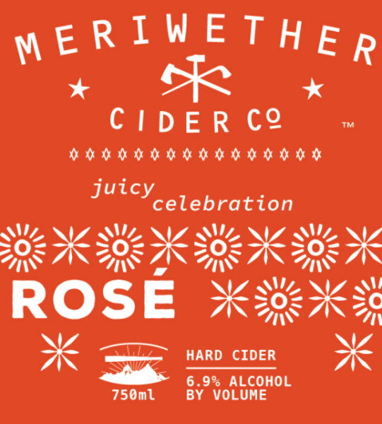 Meriwether Cider Company Rosé Cider