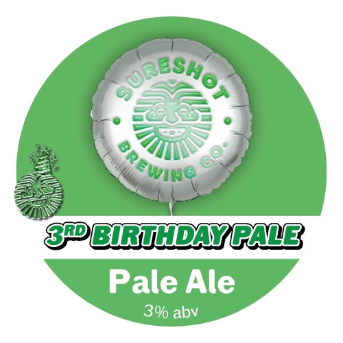 Sureshot Brewing Company 3rd Birthday Pale