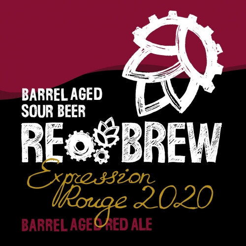 Rebrew Expression Rouge 2020. Barrel Aged Red Ale