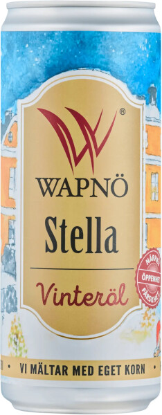 Wapnö Gårdsbryggeri Stella Vinteröl