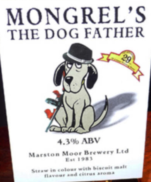 Marston Moor Brewery Mongrel's The Dog Father