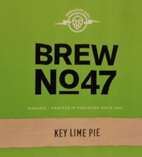 Rudgate Brewery Brew No. 47 - Key Lime Pie