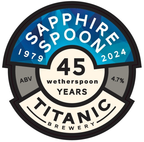 Titanic Brewery (UK) Sapphire Spoon
