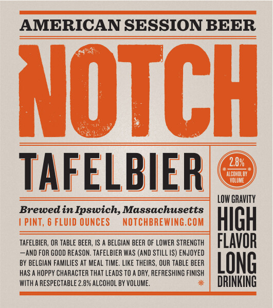 Notch Brewing Tafelbier