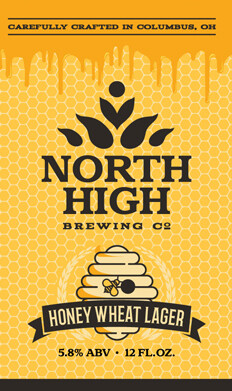 North High Brewing Company Honey Wheat Lager