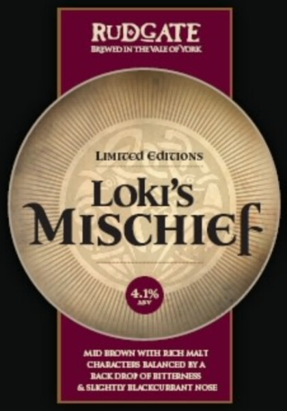 Rudgate Brewery Loki's Mischief