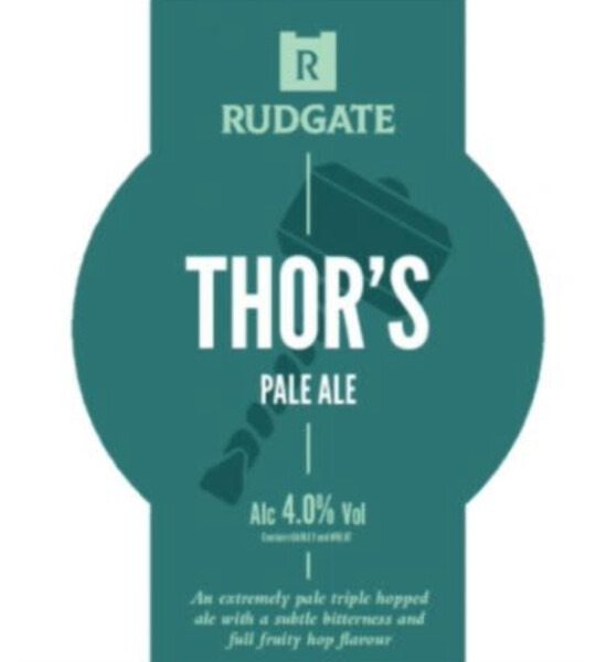 Rudgate Brewery Thor's Pale Ale