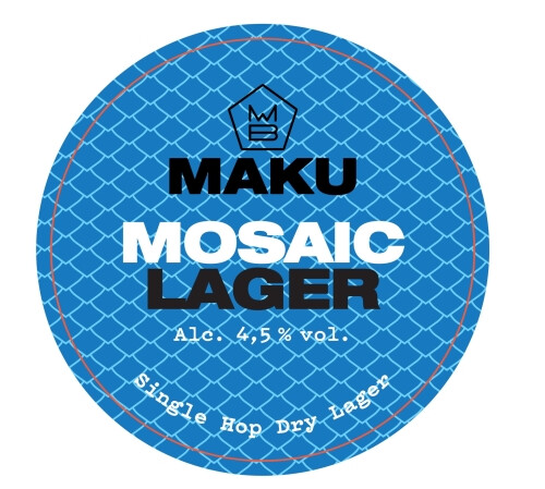 Maku Brewing Mosaic Lager