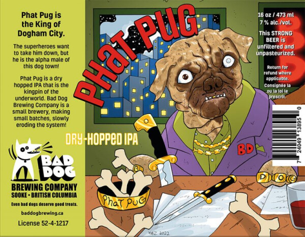 Bad Dog Brewing Phat Pug