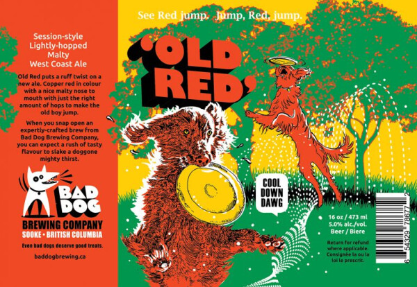 Bad Dog Brewing Old Red