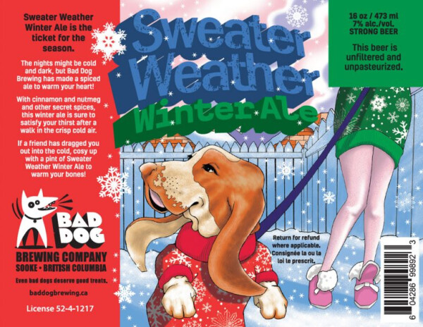 Bad Dog Brewing Sweater Weather