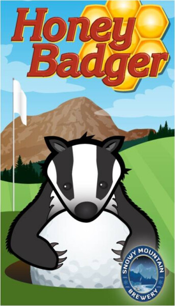 Snowy Mountain Brewery Honey Badger