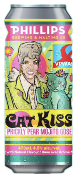 Phillips Brewing and Malting Co. Benefit Brew Cat Kiss
