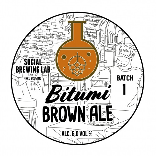 Social Brewing Lab by Maku Brewing (Panimoravintola Bruuveri) Bitumi #1
