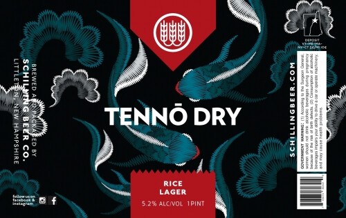 Schilling Beer Company Tennō Dry