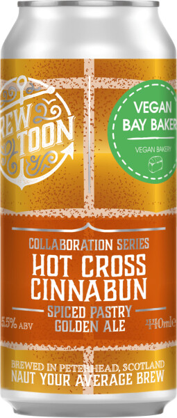 Brew Toon Hot Cross Cinnabun