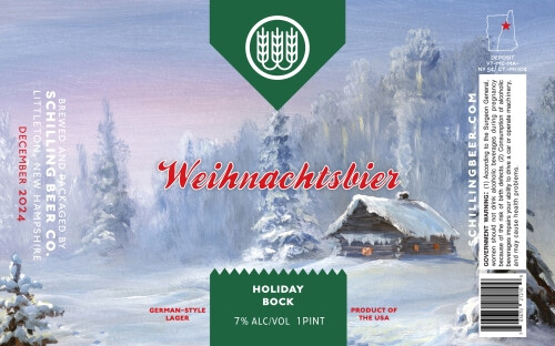 Schilling Beer Company Weihnachtsbier (2024)