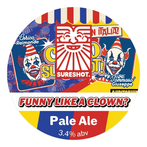 Sureshot Brewing Company Funny Like A Clown?