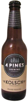 4 Pines Brewing Company (CUB) Kolsch