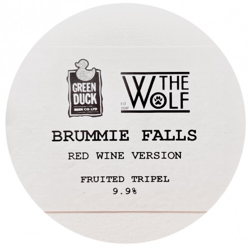 Green Duck Beer Co. Brummie Falls (Red Wine Version)