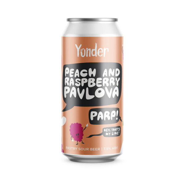 Yonder Brewing and Blending Peach & Raspberry Pavlova