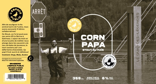 L'Espace Public - Brasseurs de Quartier Corn Papa