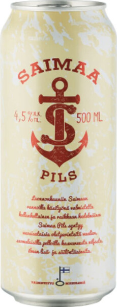 Saimaa Brewing Company Pils (2015-2018)