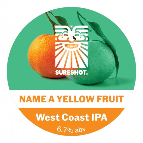 Sureshot Brewing Company Name a Yellow Fruit