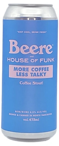 Beere Brewing Company More Coffee Less Talky