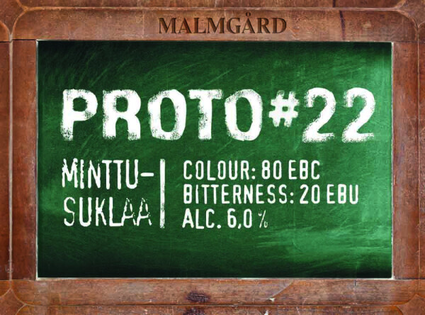 Malmgårdin Panimo Proto #22 Minttusuklaa